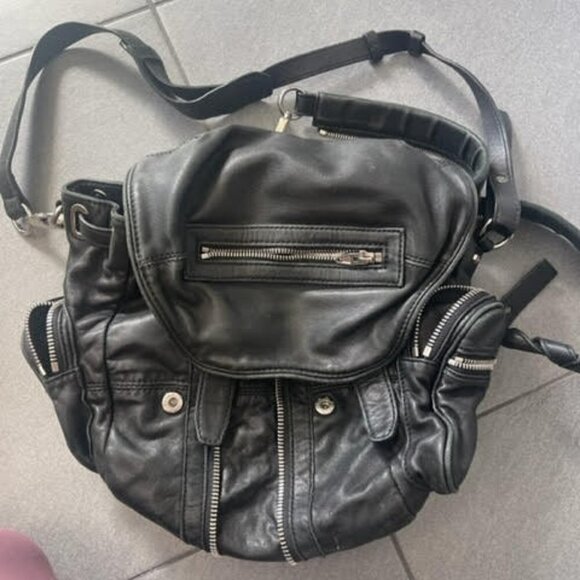 Alexander Wang Marti Washed Lambskin backpack - Picture 2 of 4